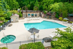 Beheizter Pool