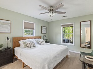 3 bedrooms, iron/ironing board, travel crib, free WiFi