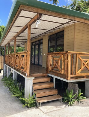 Fassade der Unterkunft