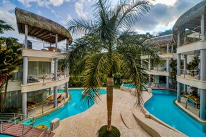Pool - Luxury condo with private rooftop hot tub, W/D, and pool - close to the beach (Playa Hermosa)