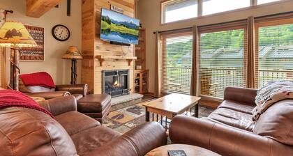 Updated townouse across from Holiday Valley - walk to ski lifts, pool and golf .