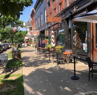 Updated townouse across from Holiday Valley - walk to ski lifts, pool and golf .