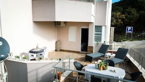 Superior-Apartment, 1 Schlafzimmer (A6) | Balkon