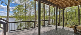 Waterfront Cottage w/ Boat Dock & 3 Decks!