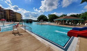 Indoor pool, outdoor pool - Bridges Bay cabin#52 - sleeps 10 (Arnolds Park)