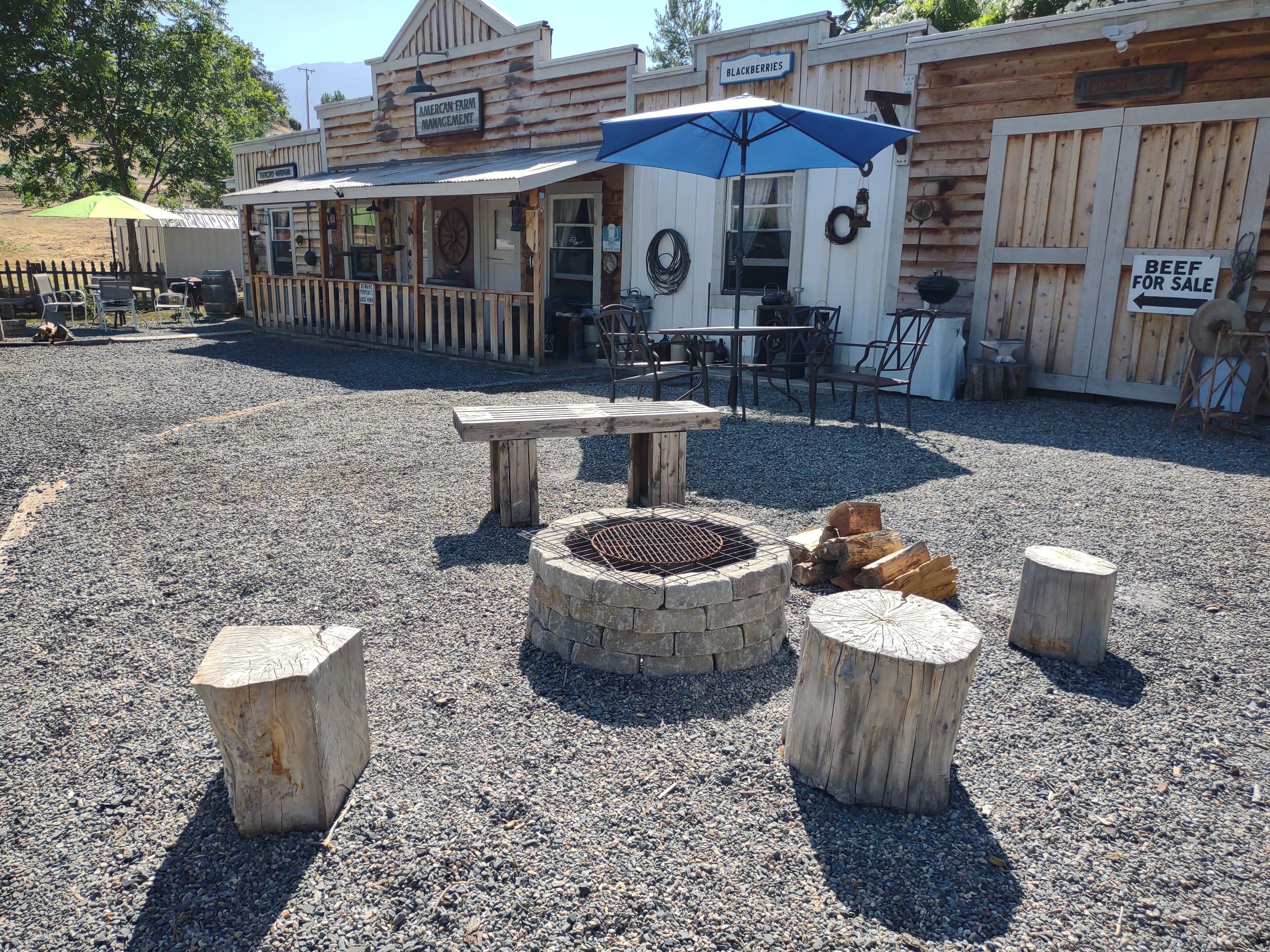 Udendørs spisemuligheder