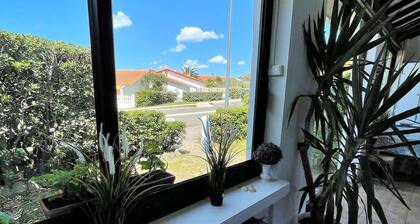 Seignosse LES BOURDAINES, semi-detached villa rated 2 stars, close to the beach, for 8 people