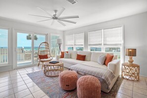 Smart TV, stereo - "Bask" - Ramsgate Harbour | Beachfront Condo | Pristine Beach Views | Community Pool (Panama City Beach)
