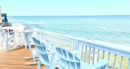 Oceanfront Luxury Panoramic 5BR, Pool, Hot Tub, Elevator, Wave House OBX