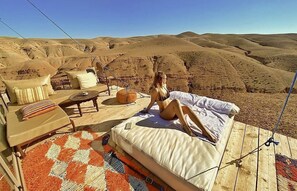 Utsikt fra overnattingsstedet