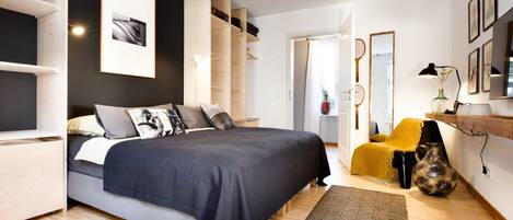 1 chambre, fer et planche à repasser, Wi-Fi gratuit, draps fournis