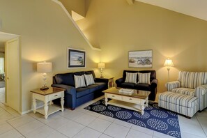 Villa, plusieurs lits, cuisine, vue golf (2274 Heritage Villas) | Coin séjour