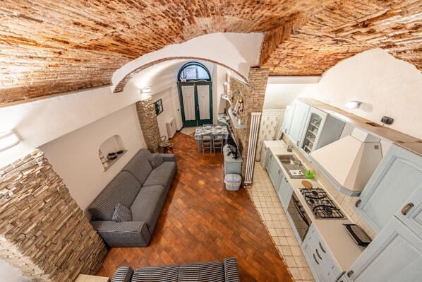 Living area - CASA MARGHERITA - A stone's throw from the sea (Camogli)