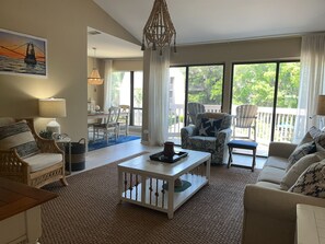 Villa, 1 King Bed with Sofa bed, Kitchen (2411 Lighthouse Tennis) | Living area