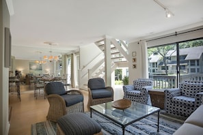 Villa, Multiple Beds, Kitchen (2449 Inland Harbour) | Living area | 40-inch TV with digital channels