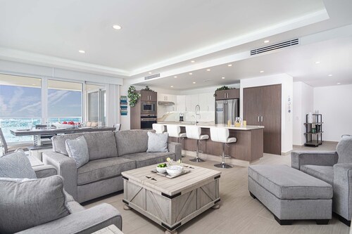 Family Paradise! 3 bedroom Corner Condominium Beach Front Encantame C-701