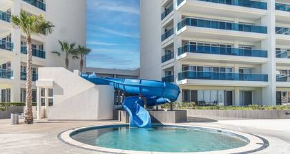 Family Paradise! 3 bedroom Corner Condominium Beach Front Encantame C-701