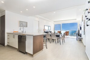 Fridge, microwave, oven, stovetop - Amazing 2 bedroom Beach Front Condominium at Encantame C1102 (Puerto Peñasco)