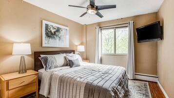 2 habitaciones, internet y ropa de cama