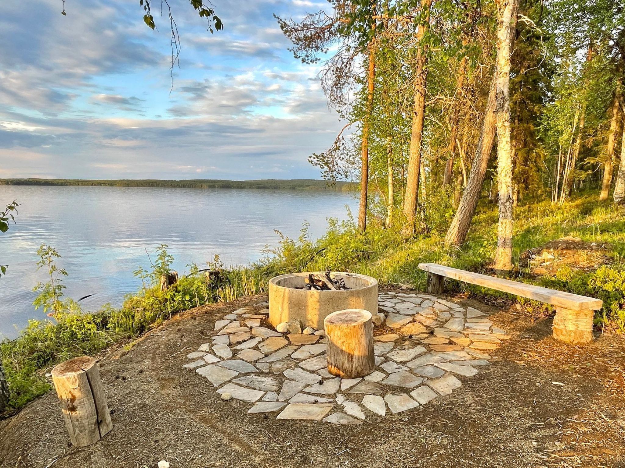 Enceinte de l’hébergement