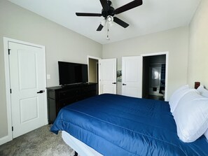 5 bedrooms, iron/ironing board, free WiFi, bed sheets