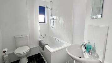 Shower, hair dryer