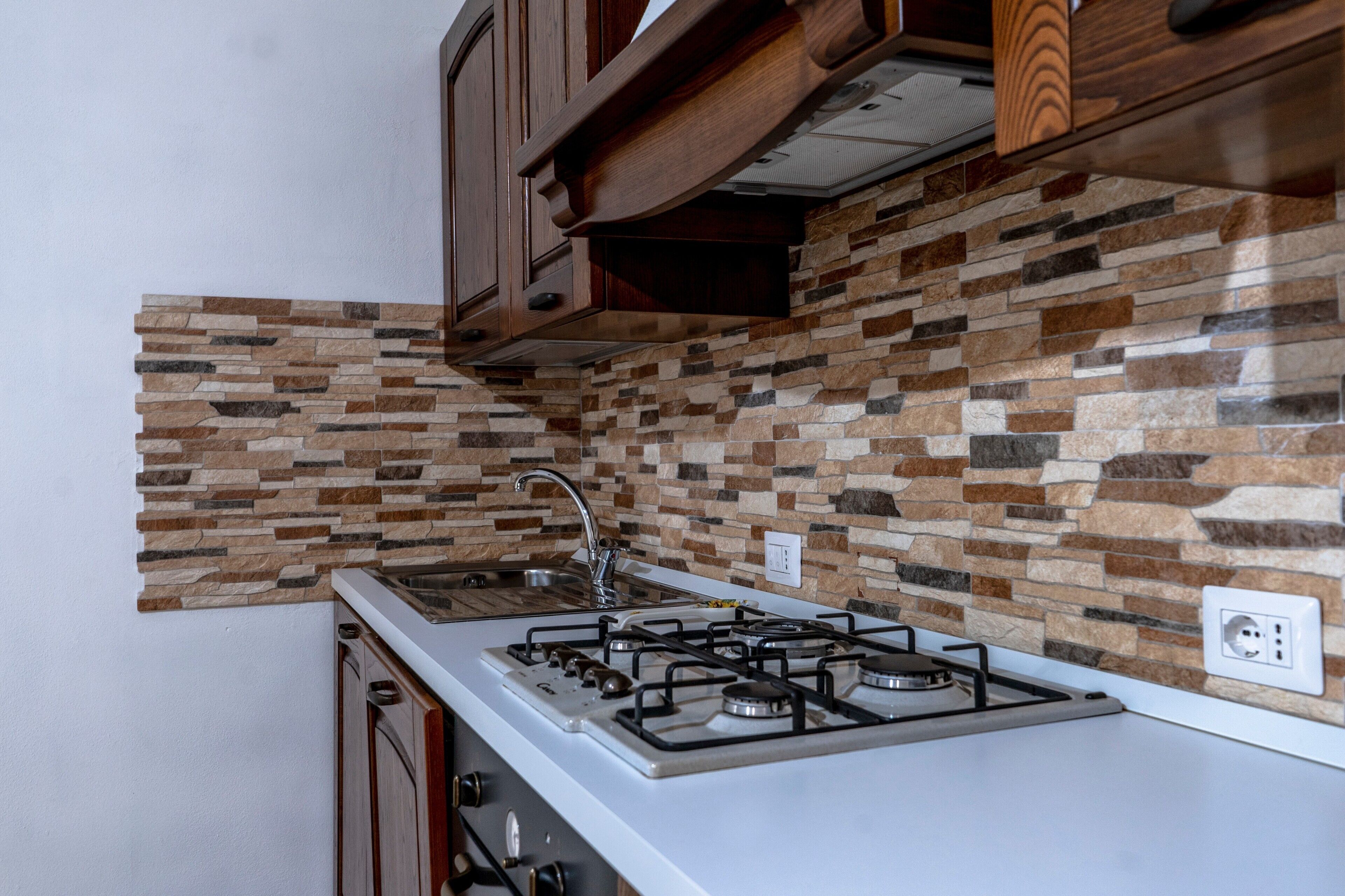 Refrigerador, horno, placa de cocina, lavavajillas