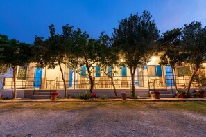 Façade de l’hébergement