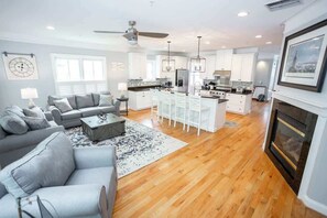 Smart TV, fireplace, offices