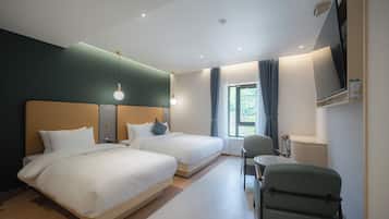 Grand Twin Room | 1 bedroom, premium bedding, memory-foam beds, free WiFi