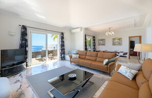 TV, DVD player, stereo