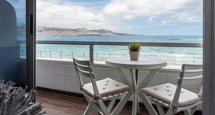 Maison de vacances "En la Playa 105" avec vue sur la mer, terrasse et Wi-Fi