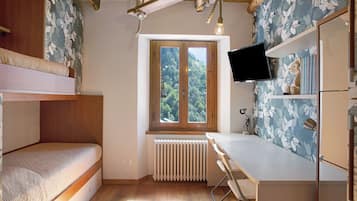 2 soveværelser, sengetøj