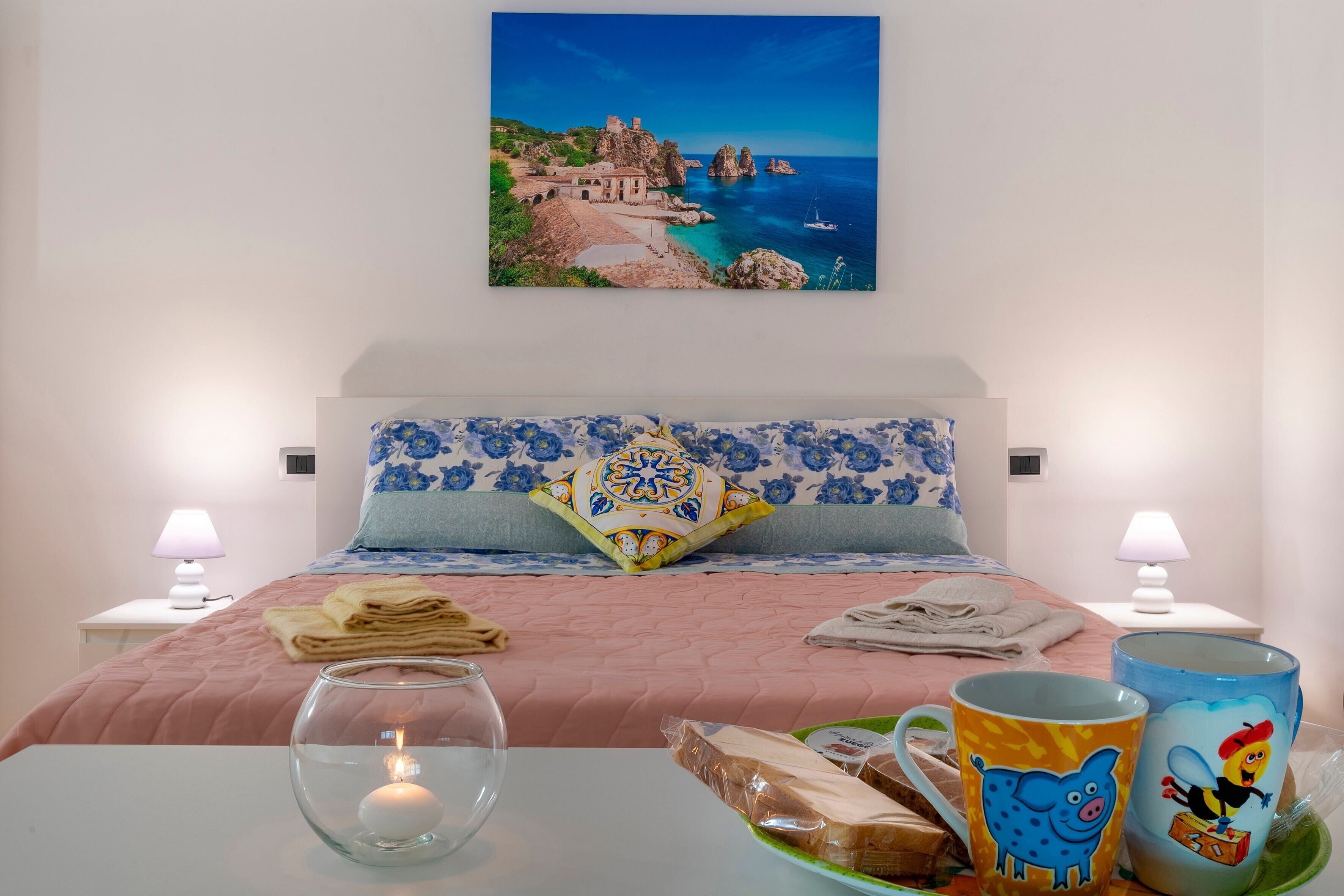 1 多间卧室、熨斗/熨衣板、WiFi、床单