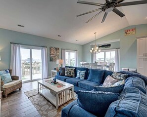 TV connectée, cheminée