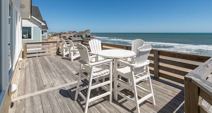 Surfside Retreat Oceanfront Home + Pets Stay Free!
