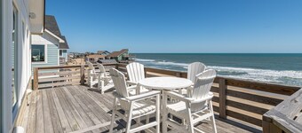 Surfside Retreat Oceanfront Home + Pets Stay Free!