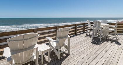 Surfside Retreat Oceanfront Home + Pets Stay Free!