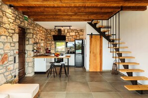 Dining - Gerakada Exclusive-Seaview Villa with Private Pool (Koroni)