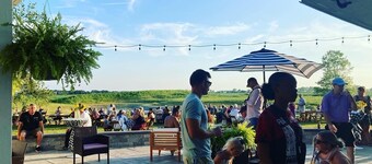 Historic, renovated farmhouse on 30acre farm, gardens, animals, on-site dinners.