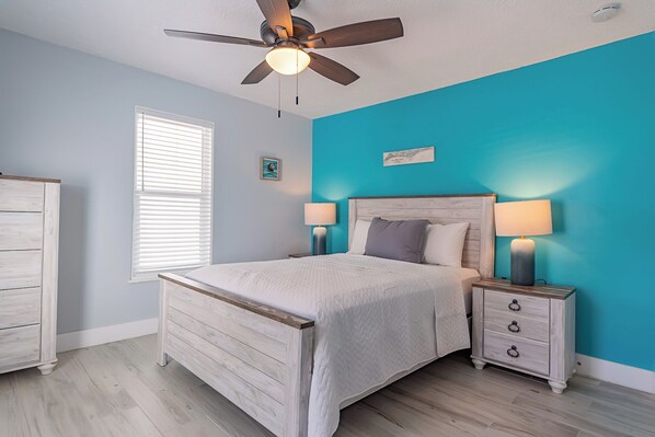 3 bedrooms, iron/ironing board, free WiFi, bed sheets