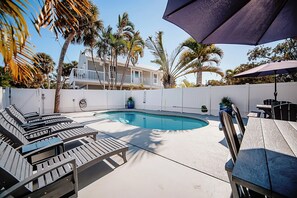Beheizter Pool