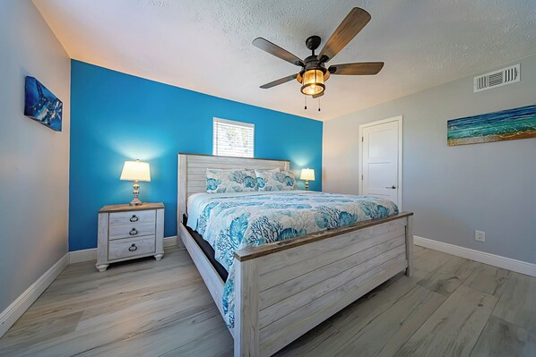 3 bedrooms, iron/ironing board, free WiFi, bed sheets