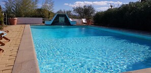 Pool - 3-bedroom villa in fantastic Sassari with WiFi, AC (Sassari)
