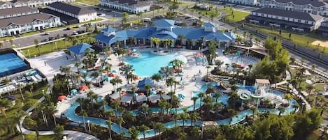 Una piscina climatizada