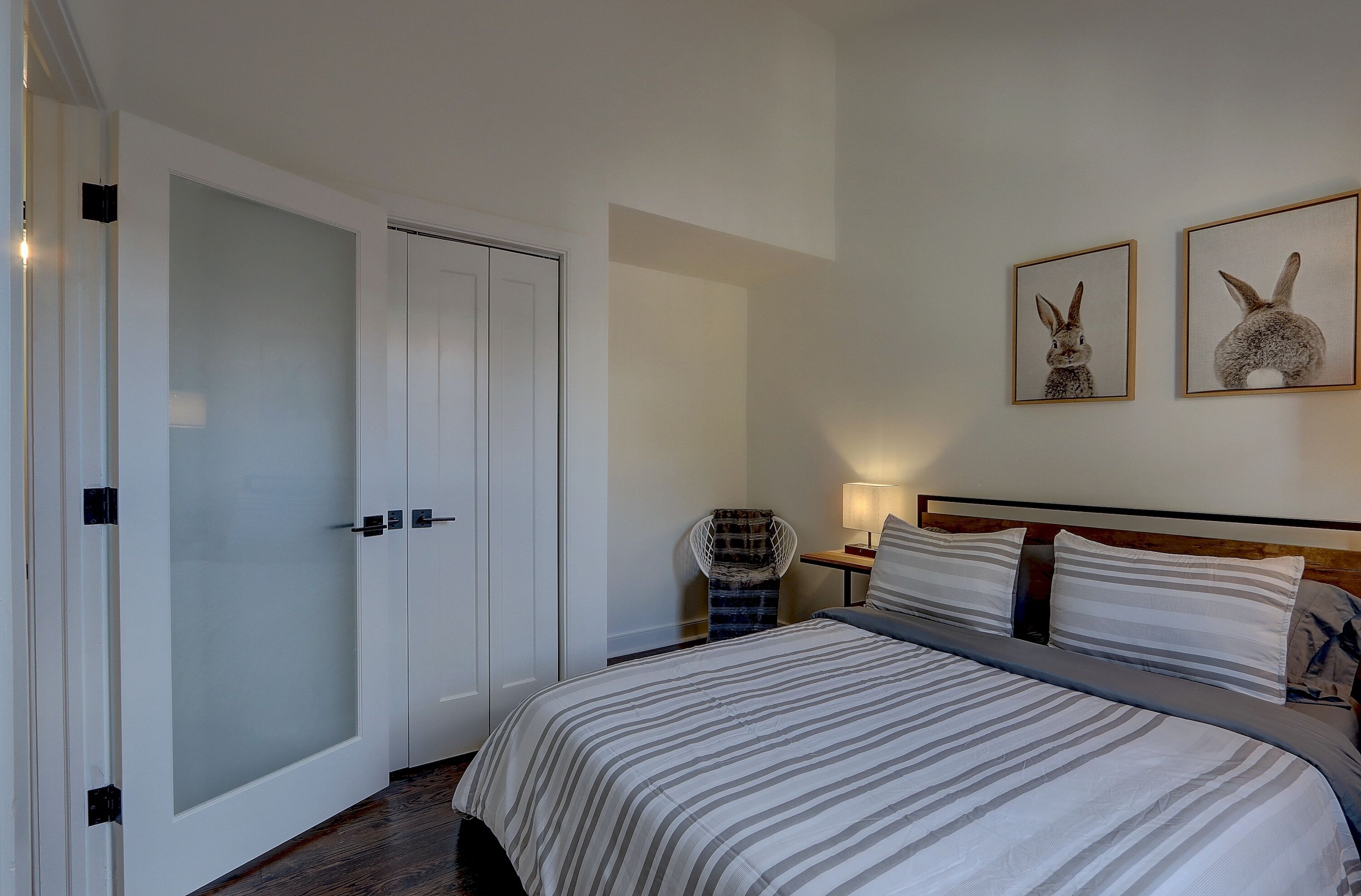 2 bedrooms, iron/ironing board, travel crib, free WiFi