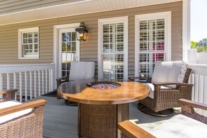 Terrace/patio - Newly Renovated Modern Home centrally located in Cary, near RDU and PNC Arena
 (Cary)