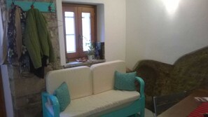 Books - Characteristic little house in the historic center at the foot of the Malaspina castle (Bosa)