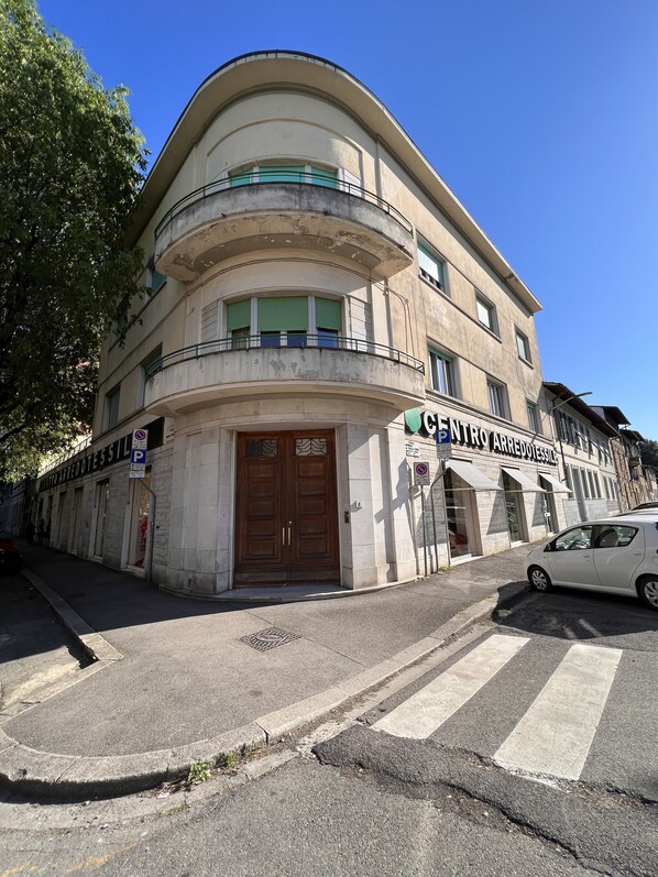 Fassade der Unterkunft