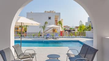 Suite Deluxe, vue piscine | Vue de la chambre